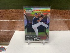 MacKenzie Gore 2020 Panini Prizm #WIP-14 Warming in the Pen Silver Prizm Padres