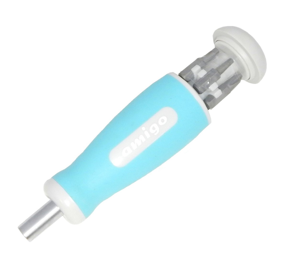 Megapro Multi Bit Screwdriver Stubby 7-1 Amigo 1/4 Hex Bits 20pc