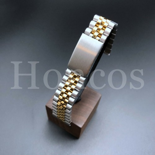 18 20 22MM Steel Bracelet Watch Band Strap Replacement Jubilee Fits For