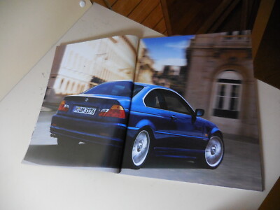 BMW 3 Series coupe 318Ci 330Ci Japanese Brochure 2001/10 E46 AY20
