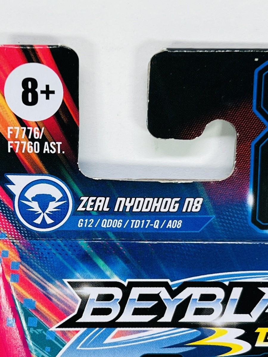  Beyblade Burst QuadStrike - Zeal Nyddhog N8 - Not