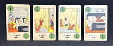VINTAGE 1941 BLONDIE COMIC STRIP-A Daisy Idea-PLAYING CARDS-SET OF 4