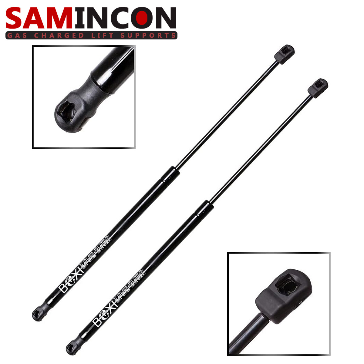 2Pcs Rear Tailgate Lift Supports Gas Struts Shocks Springs For