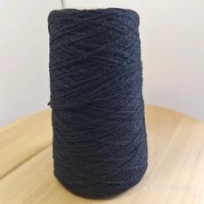 Unbranded Machine Knitting Yarn - 168 grams - black acrylic (C54)