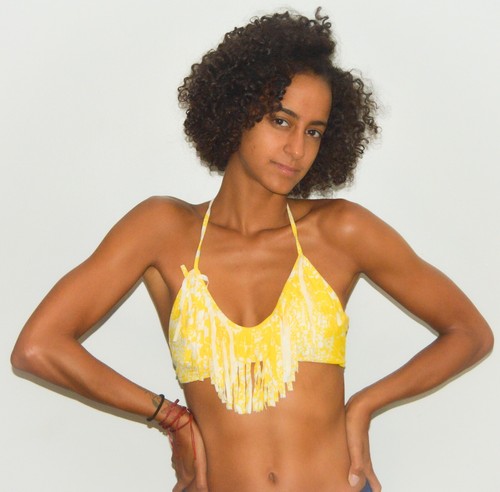 Raisins Fringed Bikini Bra Top Size S - 第 1/5 張圖片