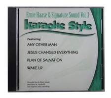 Ernie Haase  Signature Sound Volume 3 Karaoke Style NEW CD G Daywind 4 Songs