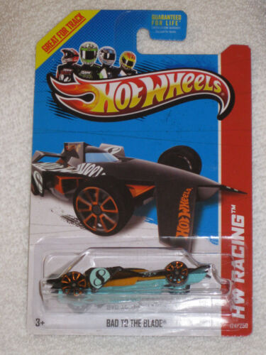 NEW 2013 Mattel Hot Wheels Treasure Hunts #124/250 HW Racing Bad To The Blade  - Picture 1 of 1