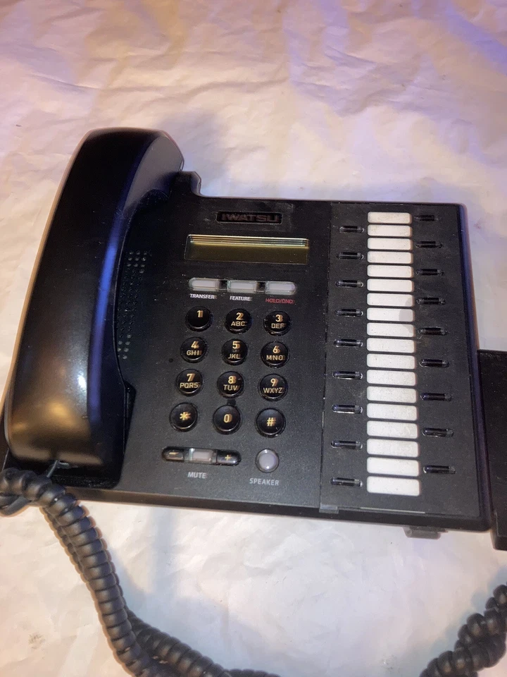 Teléfono con llave digital Iwatsu IX-5800 teléfono Omega sistemas AD1X Foto 2 de 4