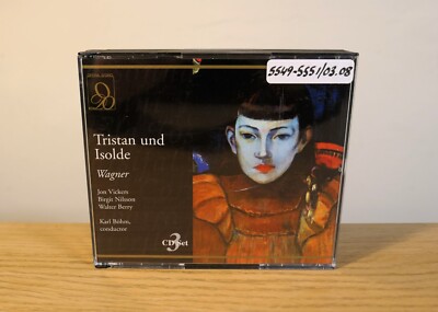 Wagner Tristan & Isolde Vickers Nilsson Bohm Live 1971 Pickwick Classical 3 CD