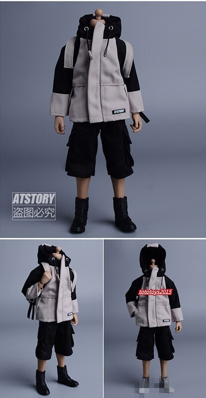 Abbigliamento per action figure in scala 1/12, mini t-shirt
