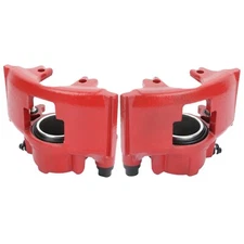 2x Front Brake Caliper For 1994-1999 Dodge Ram 1500 With Bracket Accessories Kit