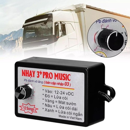 12V-24V 12 Sound Musical Horn Controller Horn Control F6M7 GXS Truck For E1N9 - Picture 2 of 10