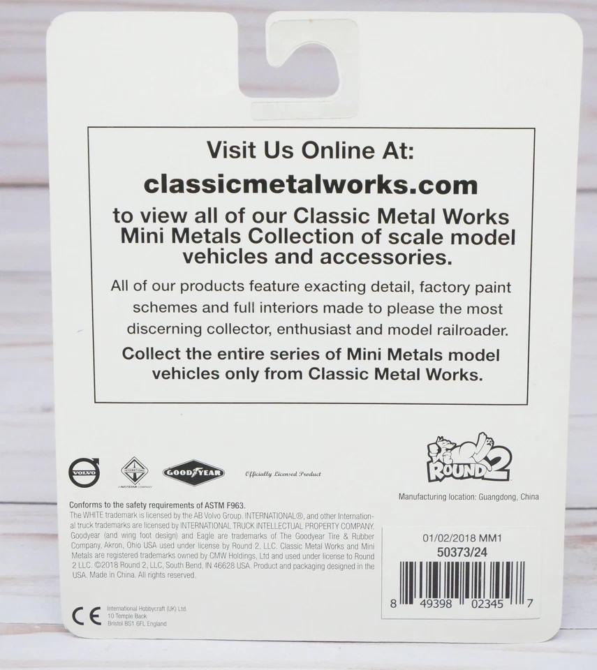 Mini-Metals 50373, White WC 22 Box Delivery Truck, Rhiengold Beer, 1/160 N Scale - Image 3 of 3