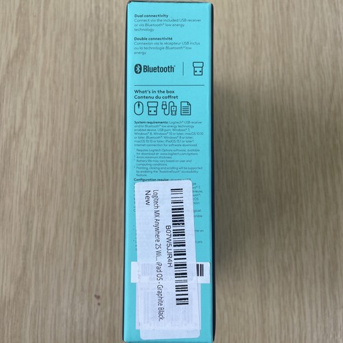 Brand New Sealed Logitech MX Anywhere 2S Bluetooth Edition Wireless Mouse - Picture 2 of 4