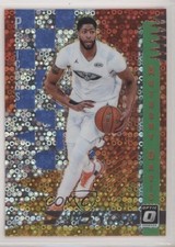 2018 Panini Donruss Optic All-Stars Fast Break Holo Prizm Anthony Davis #5 0z2