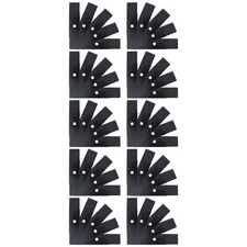 50 Pk 9 in. x 2 in. USA Universal Edger Blade Sharpened Square/Round Center Hole