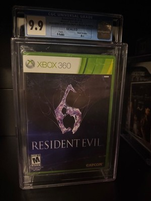 Resident Evil 6 (Microsoft Xbox 360, 2012) CGC Graded 9.9 A++