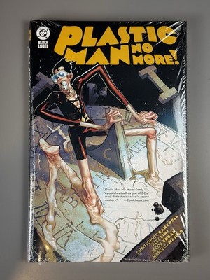 Plastic Man No More! Hardcover Christopher Cantwell Alex Lins DC Black Label HC