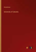University Of Calcutta Anonymous