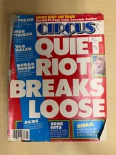 CIRCUS MAGAZINE - January 31, 1984 - Quiet Riot, Def Leppard, Maiden, Van Halen