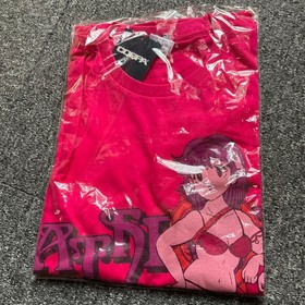 SNK TROPICAL Athena Anime characters T-shirt Size M Famicom MINT A048