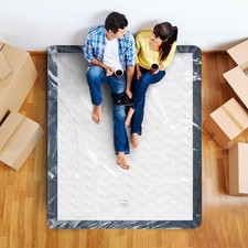 Utopia Home Full Size Mattress Cover for Moving 2 Pack , 4 Mil Heavy Duty...