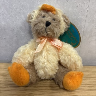 Bearington Collection 12 cm Izzy a duck Jointed Bear Plüschtier Kuscheltier B1