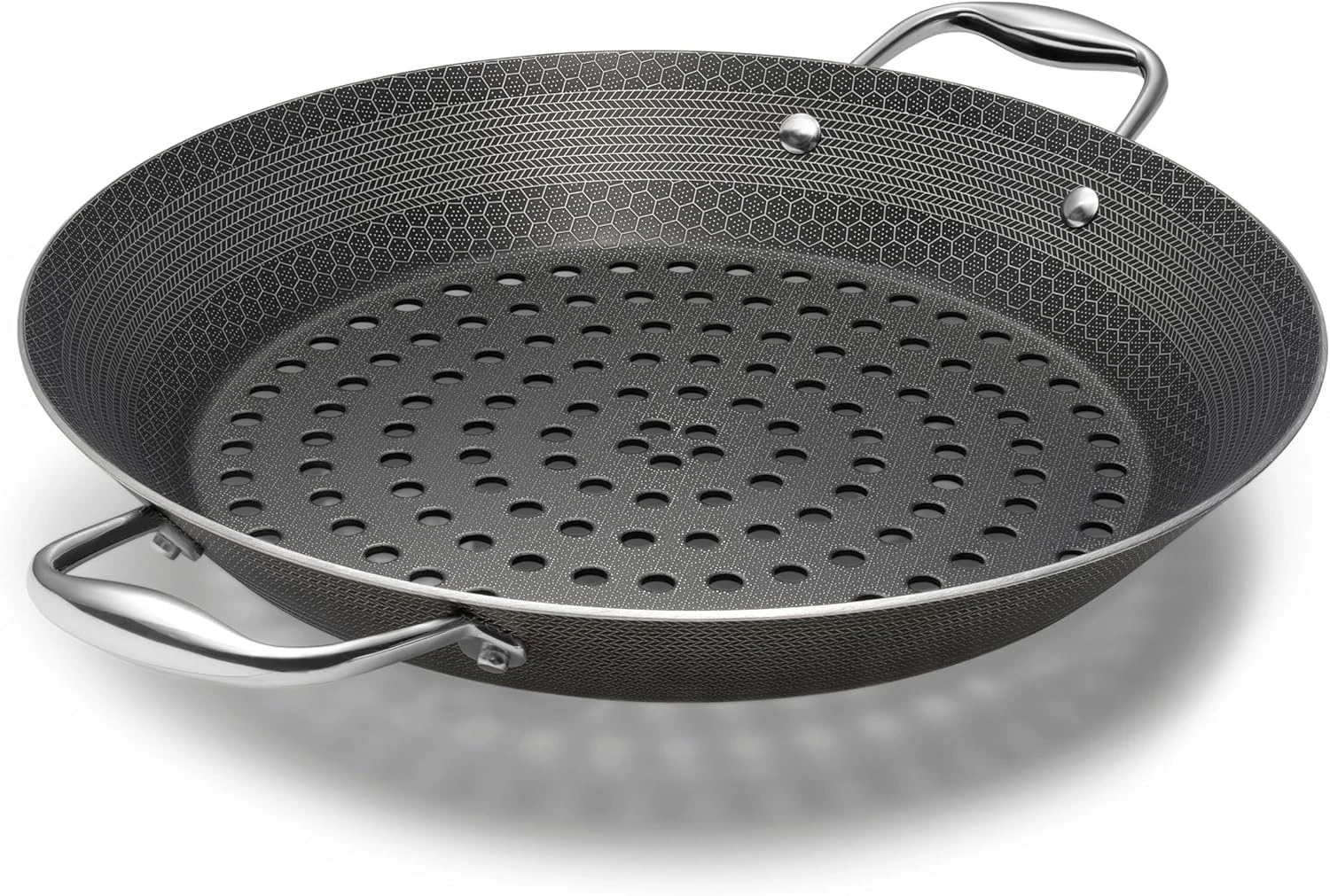 Versatile Nonstick BBQ Grill Pan - Dishwasher Safe & Oven Safe to 900°F