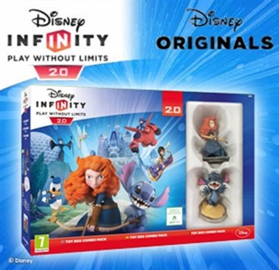 Disney Infinity 20 Spielzeugbox Combo Starter Pack Nintendo WII U Videospiel Gaming