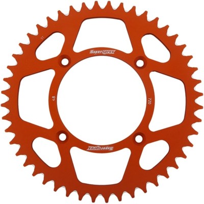 Alu-Kettenrad Supersprox 520/48Z orange perfektes Motorrad-Zubehör für KTM Freer