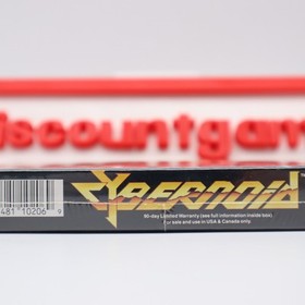 NES Nintendo CYBERNOID: THE FIGHTING MACHINE - NEW & Factory Sealed with H-Seam!