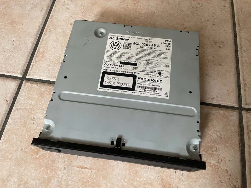 Autoradio sistema multimediale Volkswagen golf 7 5G0 035 846 A - Immagine 3 di 4