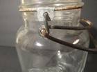 Vintage Ball Ideal Mason Clear Glass Qt Canning Jar Wire Bail — photo 6