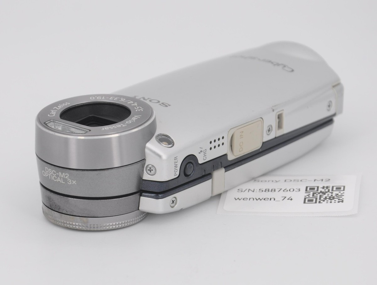 Sony Cyber-shot DSC-M2 5.1MP Digital Camera - Silver for sale