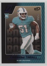 2022 Panini Zenith Rookies 2nd Down 32/50 Channing Tindall #162 19f1