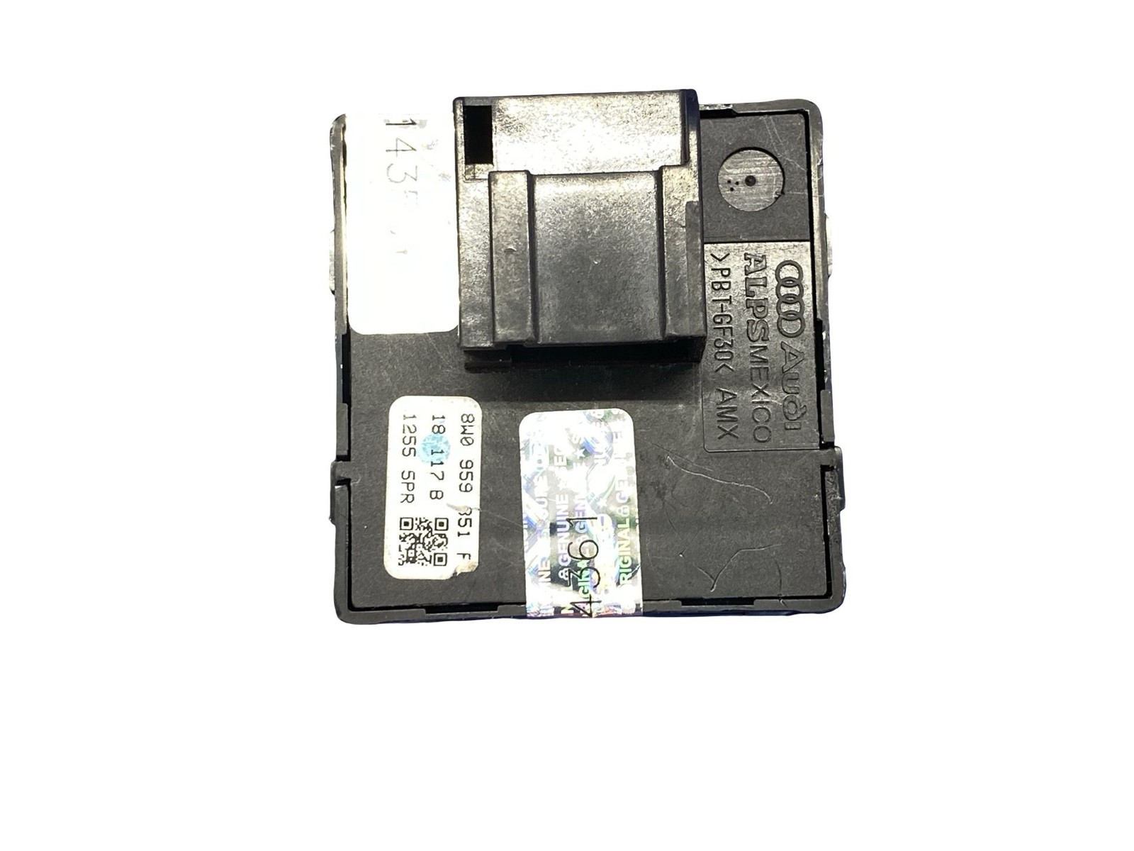 2017-2023 AUDI R8 V10 4S RWS OEM FRONT LEFT DOOR WINDOW SWITCH PANEL 8W0959851F