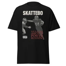 Funny Skattebo Shirt Heavy Metal Parody Giants Football New York Cam Giants Tee