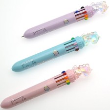 3-Pack Multi Color Pens All in One, 0.7 mm 10-in-1 Multicolor Ballpoint Pens ...