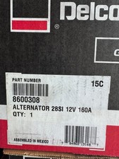 New Original Delco Remy Alternator Oem 8600308 28si 12v 160amp