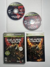 Gears Of War (Platinum Hits Complete Collection) (Xbox 360) CIB Completo PROBADO
