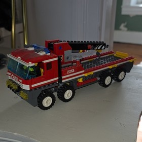LEGO CITY Fire Complete Sets Fire Truck Fire Boat 7213 7208 7239 Minifigures