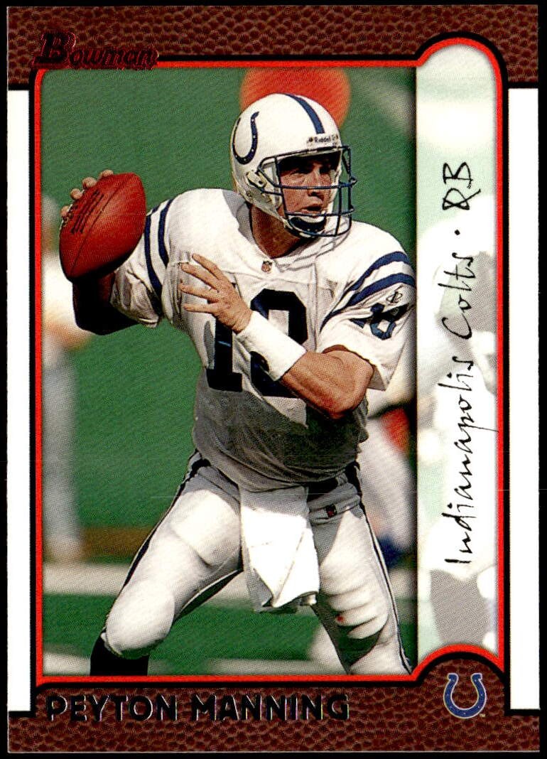 1999 Bowman #70 Peyton Manning 2nd Year E1