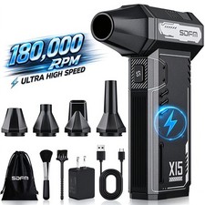Compressed Air Duster, 180,000RPM Super Power Electric Air Duster