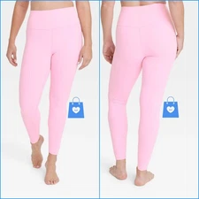 NWD Large - Womens Soft Ultra High-Rise Leggings - All In Motion - Pink