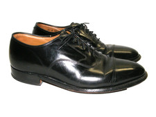 Johnston Murphy Optima Oxford Dress Shoes Men s Size 9 D Cap Toe Brown USA