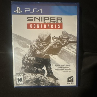 CI Games Sniper Ghost Warrior Contracts PS4 Shooter Multiplayer Mature NTSC-U/C