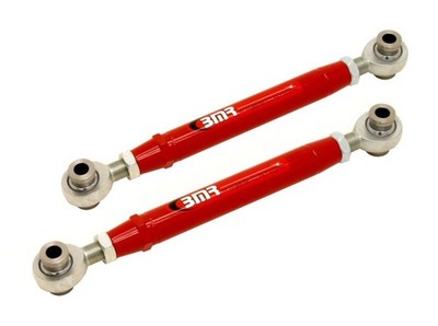 BMR Rear Adj Toe Rods Rod Ends (Red) for 10-15 Camaro 5th Gen