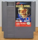 Nintendo NES Super Bowl Cartridge And Dust Sleeve