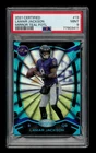 2021 Panini Certified Teal Fotl: # 13 Lamar Jackson Mirror /20 PSA 9 MINT