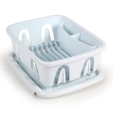 Camco RV Mini Dish Drainer  Tray - Features a Sloped Drain Tray Design, Heavy...